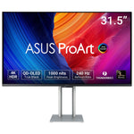 ASUS ProArt OLED PA32UCDM computer monitor 80 cm (31.5") 3840 x 2160 Pixels 4K Ultra HD QD-OLED Zilver