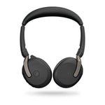 Jabra Evolve2 65 Flex Headset Bedraad en draadloos Hoofdband Kantoor/callcenter Bluetooth Zwart