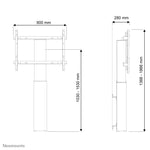 Neomounts PLASMA-W2250SILVER TV vloerstandaard 42-100" - wand - gemotoriseerd