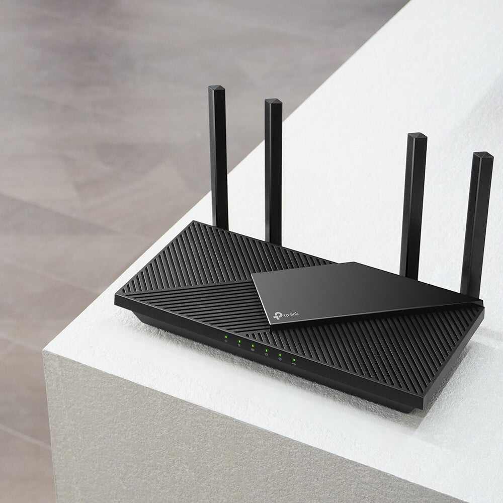 TP-Link Archer AX55 Pro draadloze router Gigabit Ethernet Dual-band (2.4 GHz / 5 GHz) Zwart