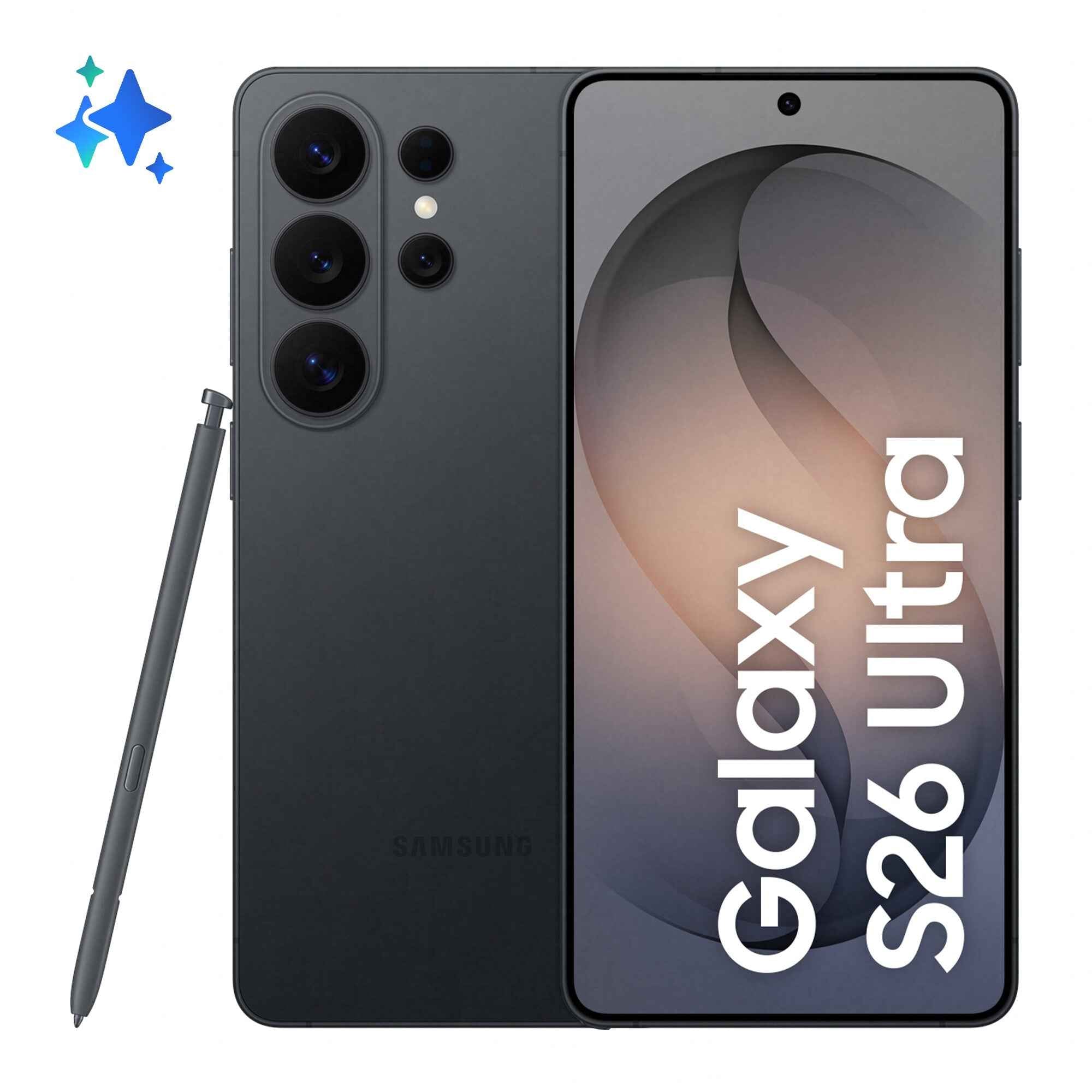 Samsung Galaxy S26 Ultra 17,5 cm (6.9") Dual SIM Android 16.0 5G USB Type-C 12 GB 256 GB 5000 mAh Zwart