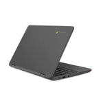 Lenovo 300e Yoga Chromebook Gen 4 MediaTek Kompanio 520 29,5 cm (11.6") Touchscreen HD 4 GB LPDDR4x-SDRAM 32 GB eMMC Wi-Fi 6 (802.11ax) ChromeOS Engels Grijs