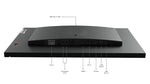 Lenovo ThinkVision P24q-30 computer monitor 60,5 cm (23.8") 2560 x 1440 Pixels Quad HD LED Zwart