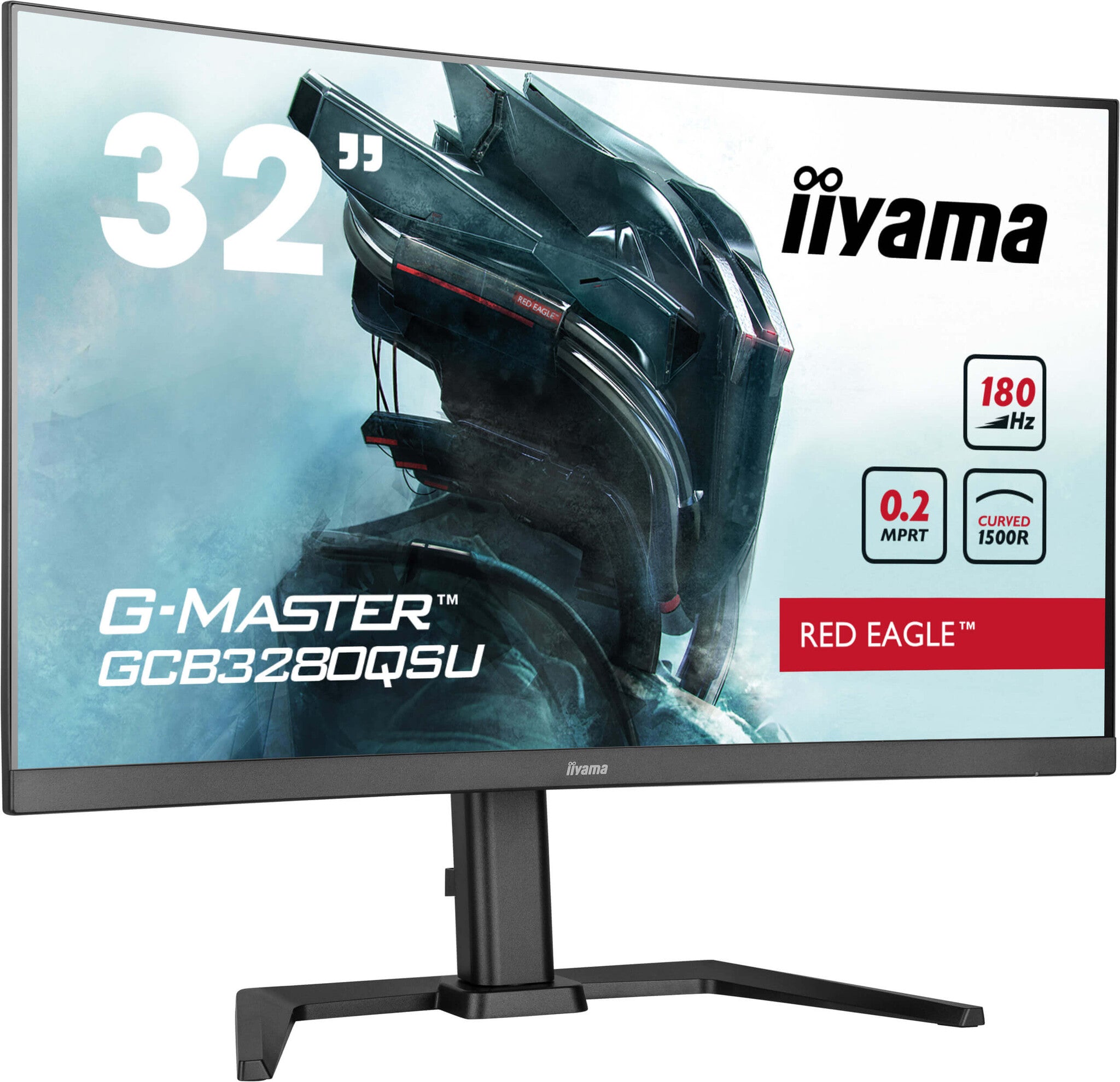 iiyama G-MASTER GCB3280QSU-B2 computer monitor 80 cm (31.5") 2560 x 1440 Pixels Dual QHD LED Zwart