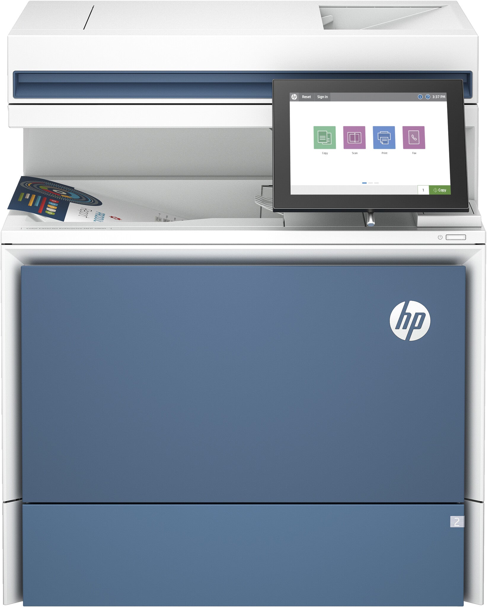 HP LaserJet Color Enterprise MFP 5800dn-printer