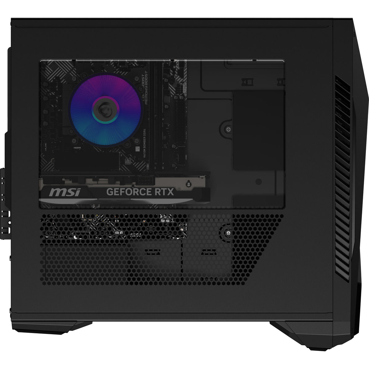 MSI MAG Infinite S3 14NVP5-2829EU Intel® Core™ i5 i5-14400F 16 GB DDR5-SDRAM 1 TB SSD NVIDIA GeForce RTX 5070 Windows 11 Home Desktop PC Zwart