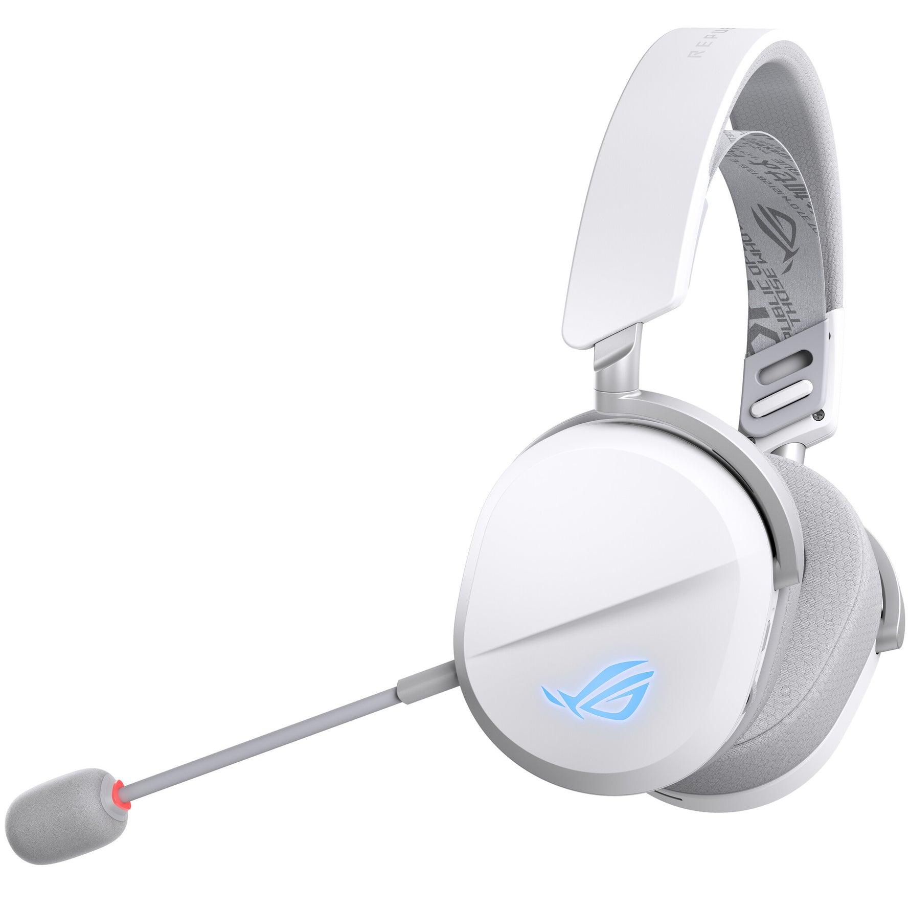 ASUS ROG Pelta Headset Bedraad en draadloos Hoofdband Gamen USB Type-C Bluetooth Wit