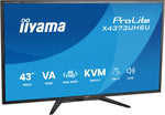 iiyama ProLite X4373UHSU-B2 computer monitor 108 cm (42.5") 3840 x 2160 Pixels 4K Ultra HD LED Zwart