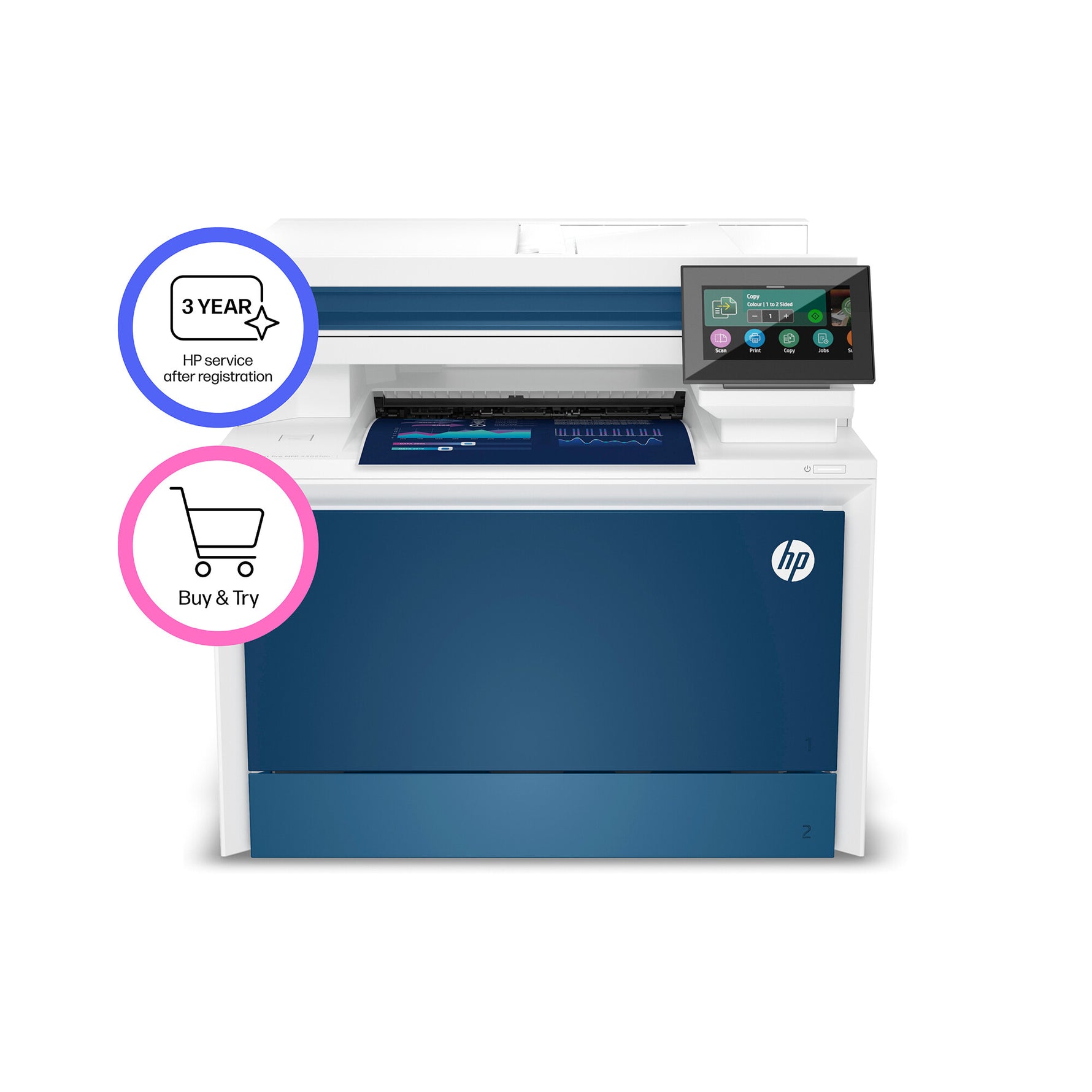 HP Color LaserJet Pro MFP 4302fdn printer