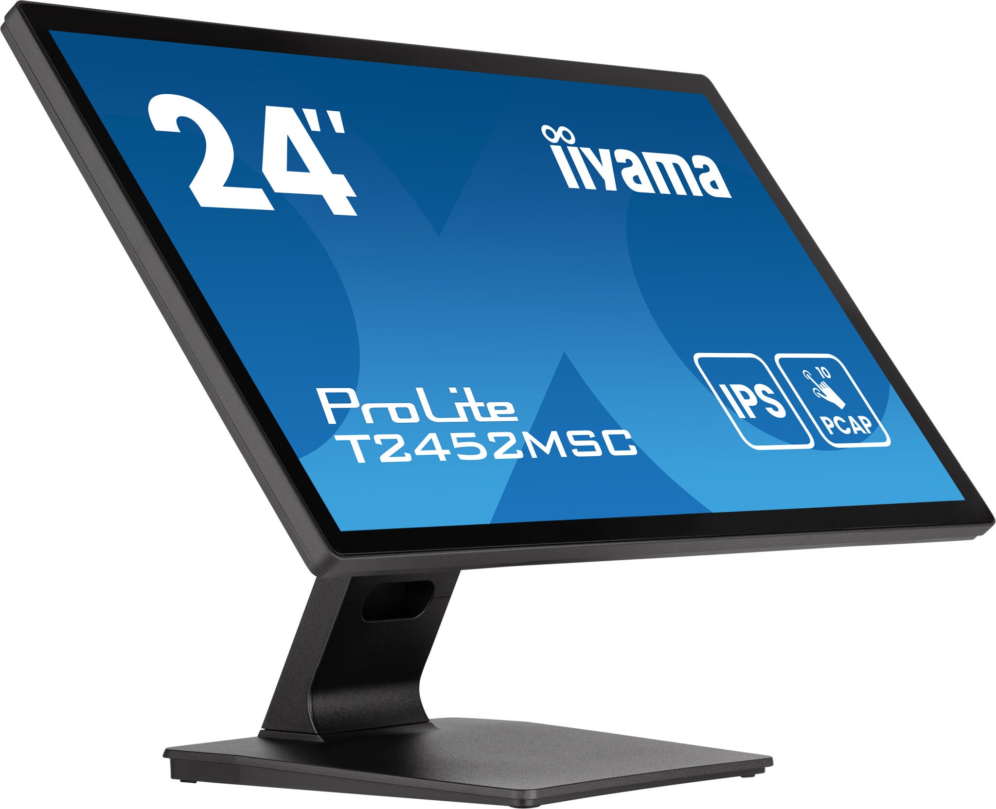 iiyama ProLite T2452MSC-B1AG computer monitor 60,5 cm (23.8") 1920 x 1080 Pixels Full HD LED Touchscreen Zwart