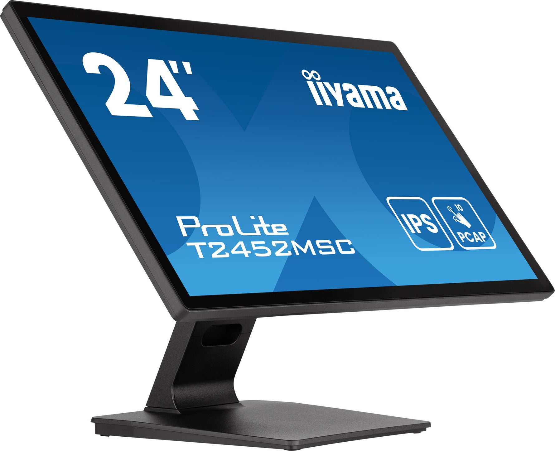 iiyama ProLite T2452MSC-B1AG computer monitor 60,5 cm (23.8") 1920 x 1080 Pixels Full HD LED Touchscreen Zwart