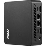 MSI Cubi NUC AI+ 3MG-003BEU USFF Zwart 386H Intel SoC FCBGA2540 4,9 GHz Ingebouwde luidsprekers