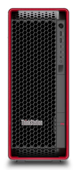 Lenovo ThinkStation P8 AMD Ryzen Threadripper PRO 9955WX 64 GB DDR5-SDRAM 2,51 TB SSD Windows 11 Pro Tower Workstation Zwart, Rood