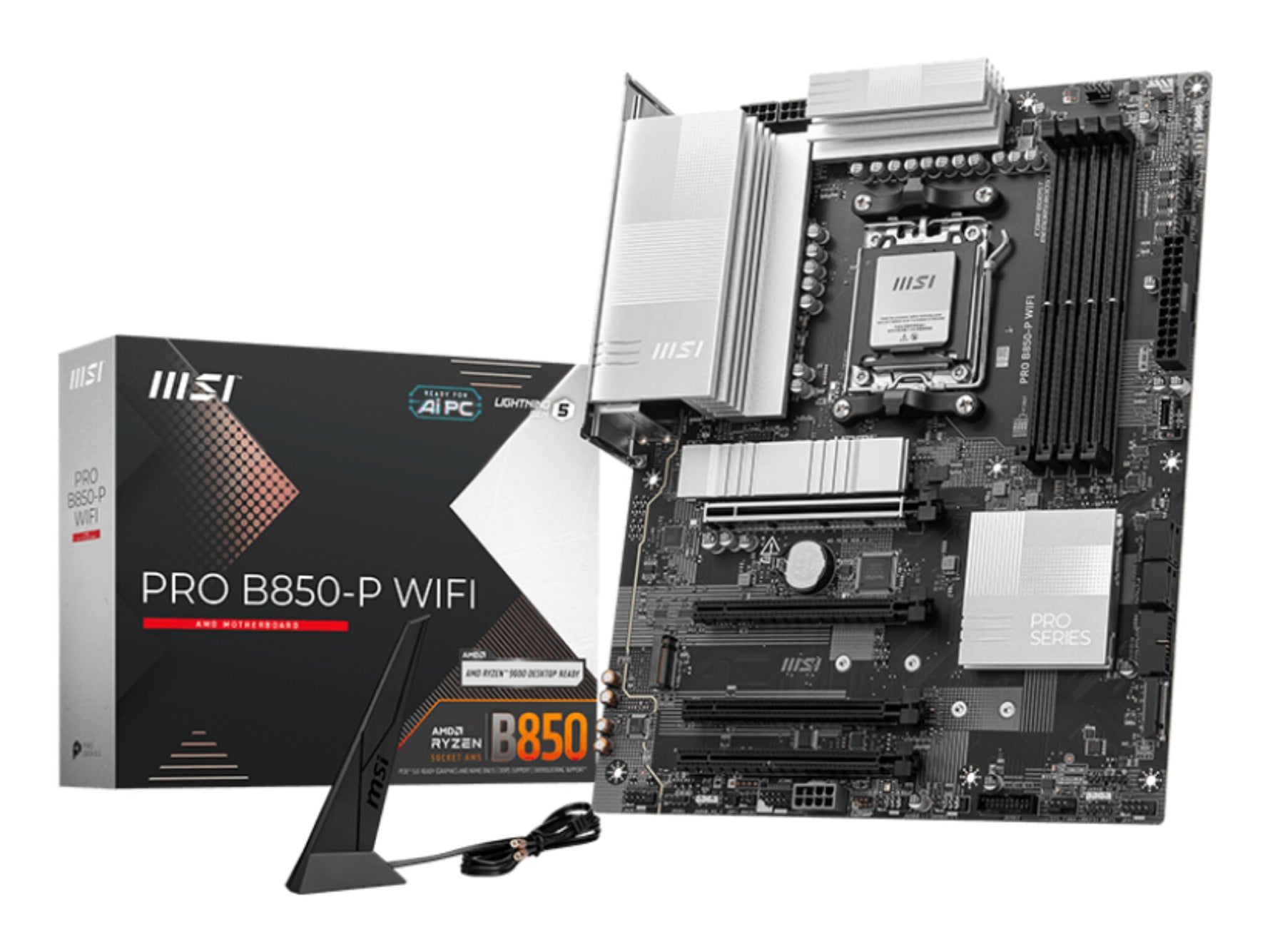 MSI PRO B850-P WIFI moederbord AMD B850 Socket AM5 ATX