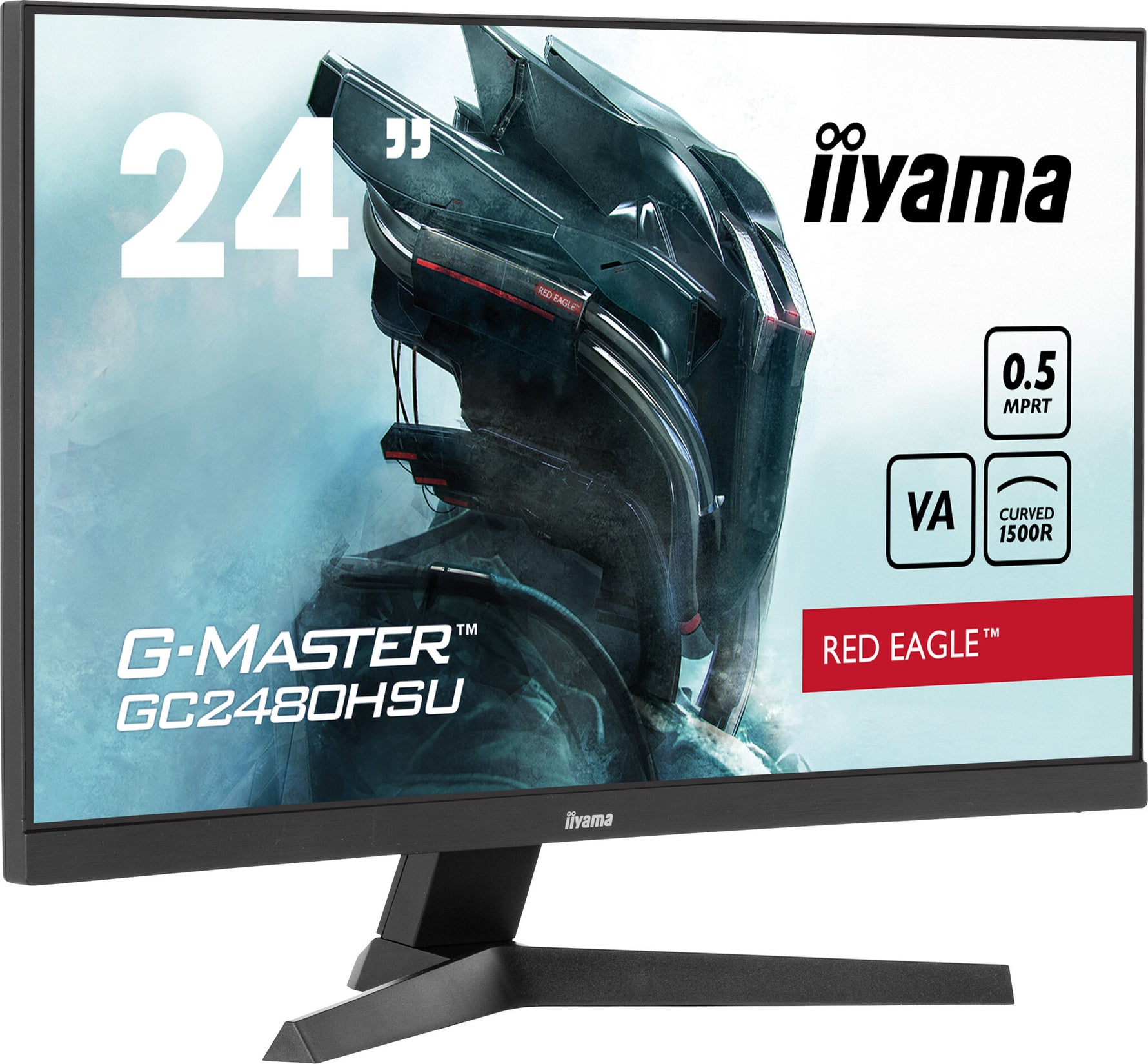 iiyama G-MASTER GC2480HSU-B1 computer monitor 59,9 cm (23.6") 1920 x 1080 Pixels Full HD LED Zwart