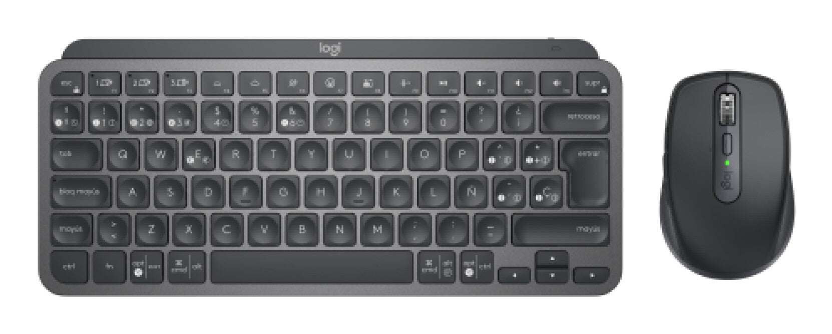 LOGITECH MX Keys Mini Combo for Business - GRAPHITE - (ITA) - MEDITER