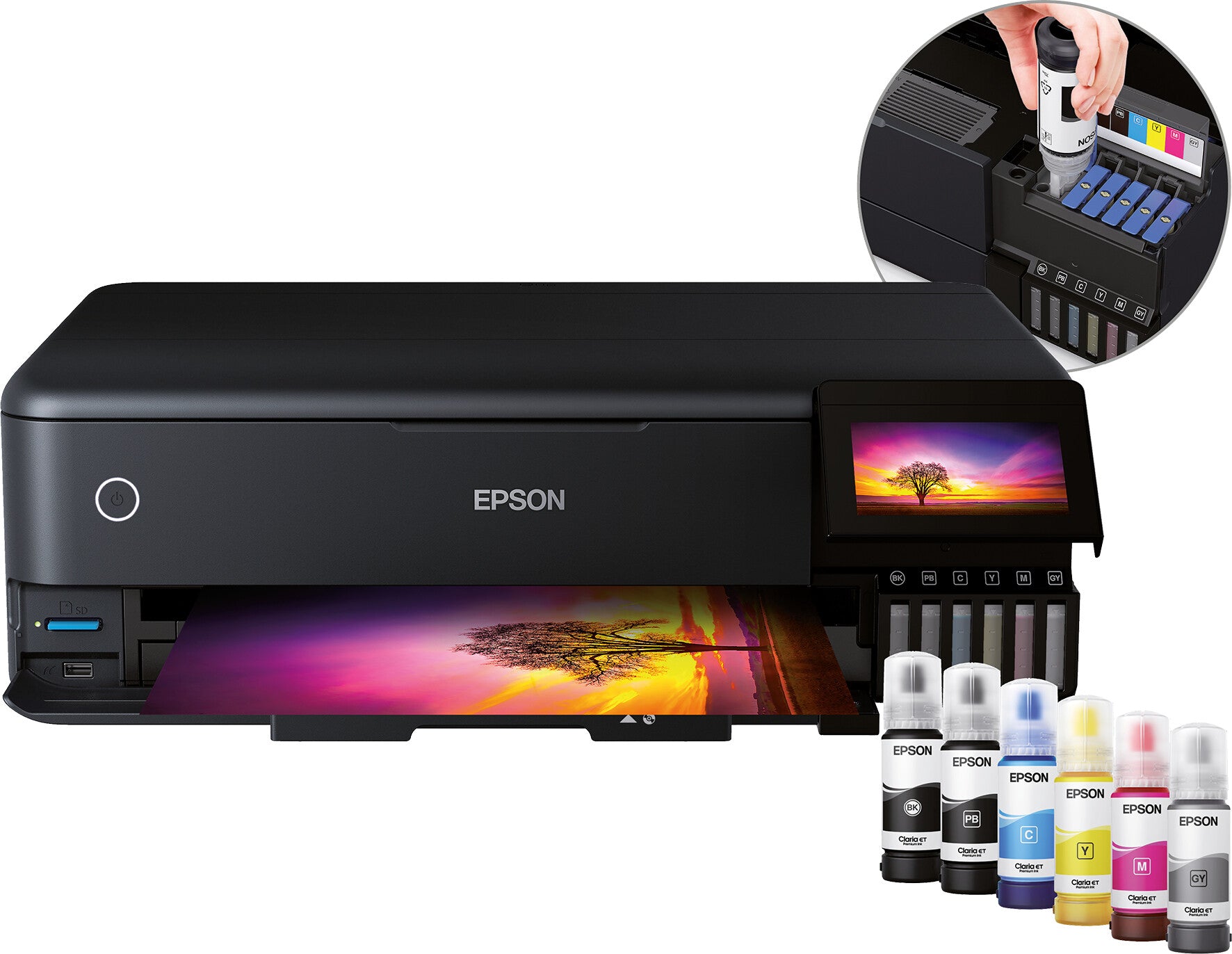 Epson EcoTank ET-8550 A3+ Wi-Fi-fotoprinter met inkttank