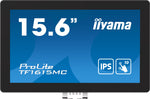 iiyama ProLite TF1615MC-B1 computer monitor 39,6 cm (15.6") 1920 x 1080 Pixels Full HD Touchscreen Zwart