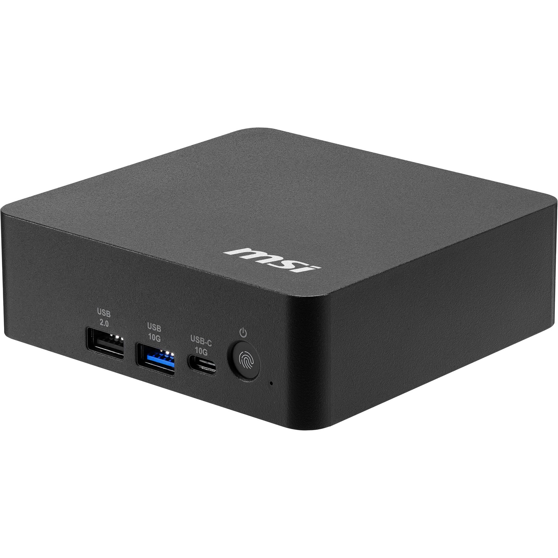 MSI Cubi NUC AI+ 3MG-003BEU USFF Zwart 386H Intel SoC FCBGA2540 4,9 GHz Ingebouwde luidsprekers