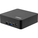 MSI Cubi NUC AI+ 3MG-004BEU USFF Zwart 355 Intel SoC FCBGA2540 4,7 GHz Ingebouwde luidsprekers