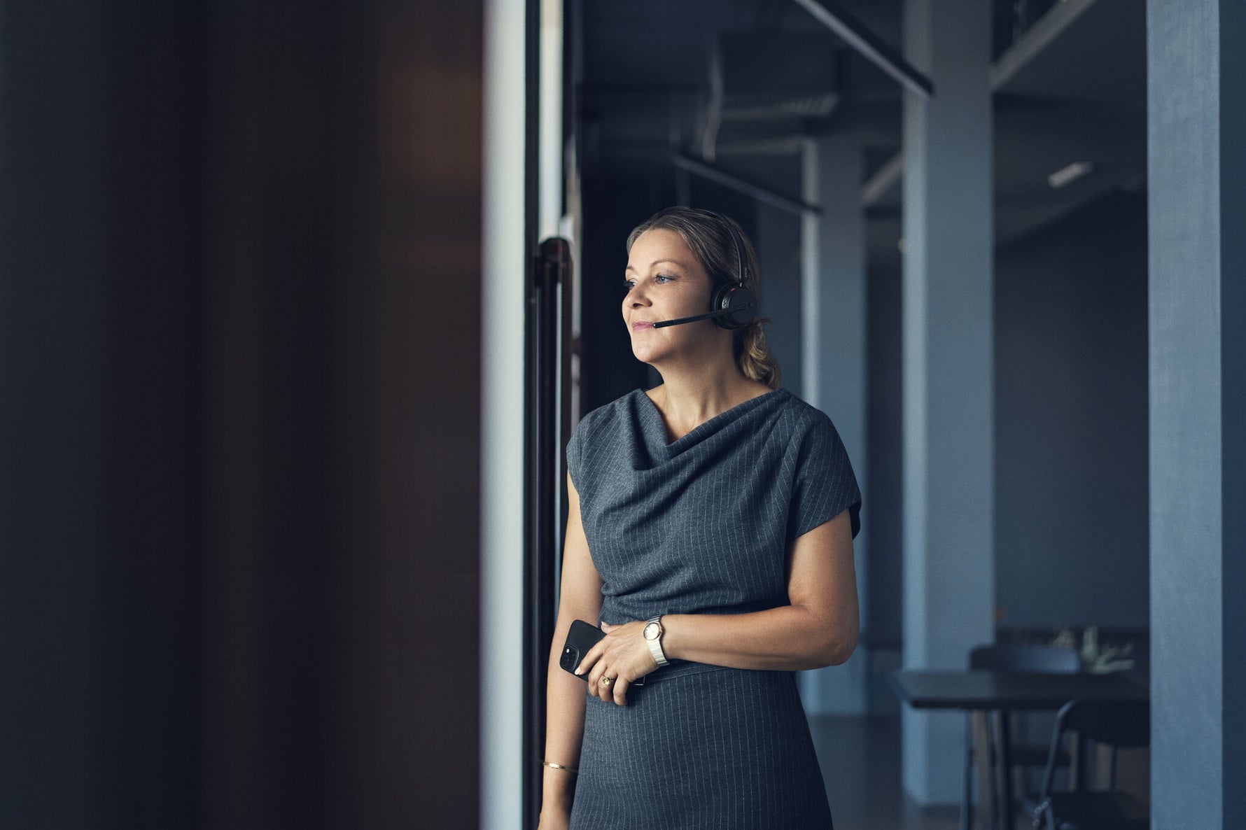 EPOS 1001490 hoofdtelefoon/headset Bedraad en draadloos Hoofdband Kantoor/callcenter USB Type-C Bluetooth Zwart