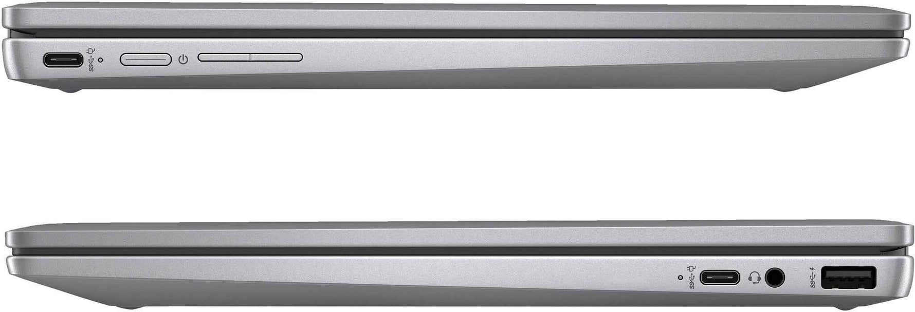 HP Chromebook x360 14b-cd0075nd Intel® Core™ i3 i3-N305 35,6 cm (14") Touchscreen Full HD 8 GB LPDDR5-SDRAM 256 GB Flash Wi-Fi 6 (802.11ax) ChromeOS Zilver