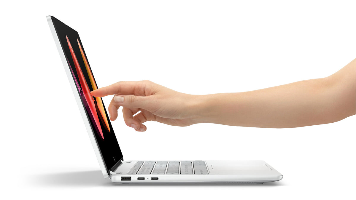 HP 14b-ce0028ndx Intel® N N150 Chromebook 35,6 cm (14") Touchscreen 2K 8 GB LPDDR5-SDRAM Wi-Fi 6 (802.11ax) ChromeOS Roze QWERTY