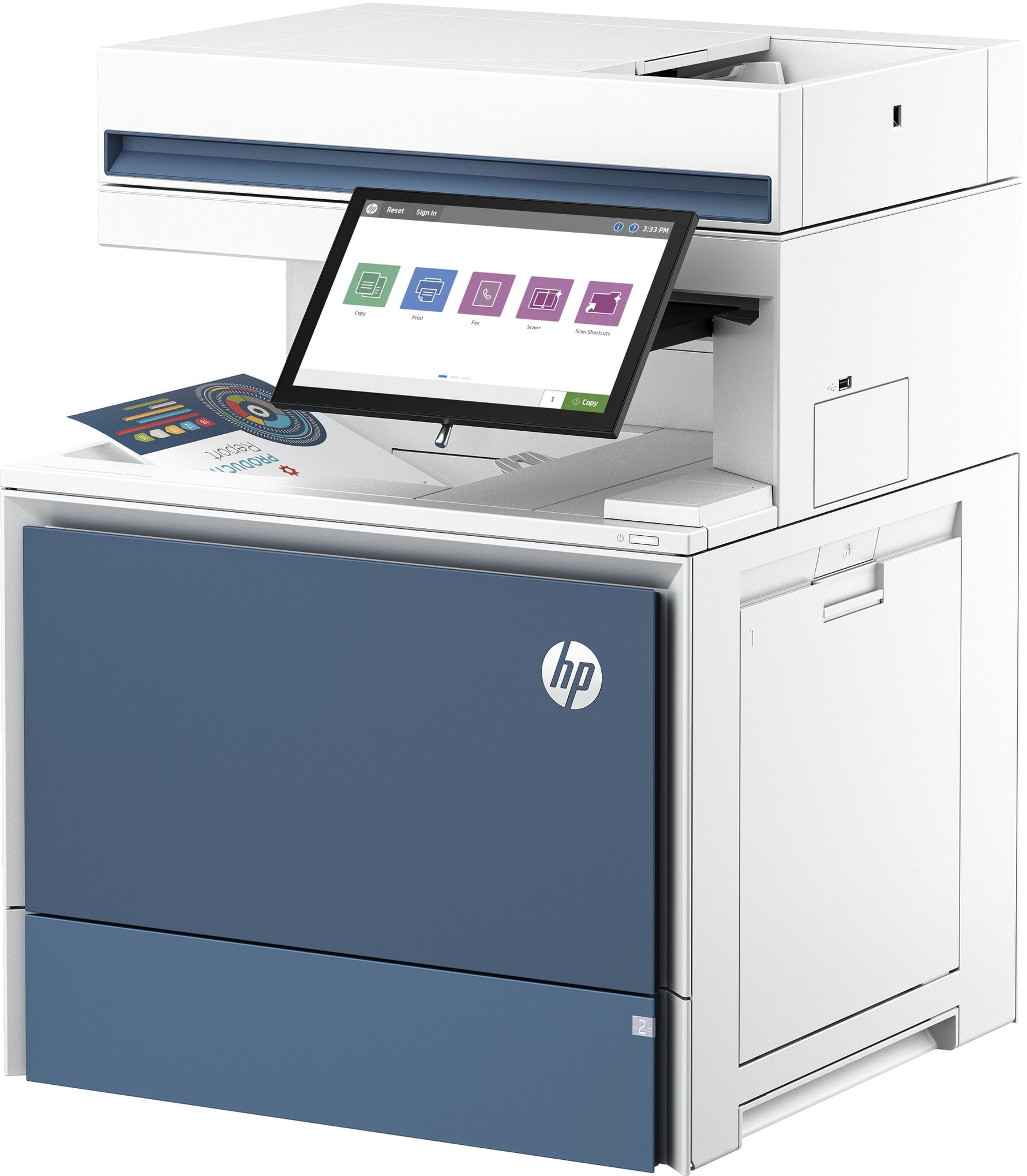 HP Color LaserJet Enterprise Flow MFP 6800zf printer
