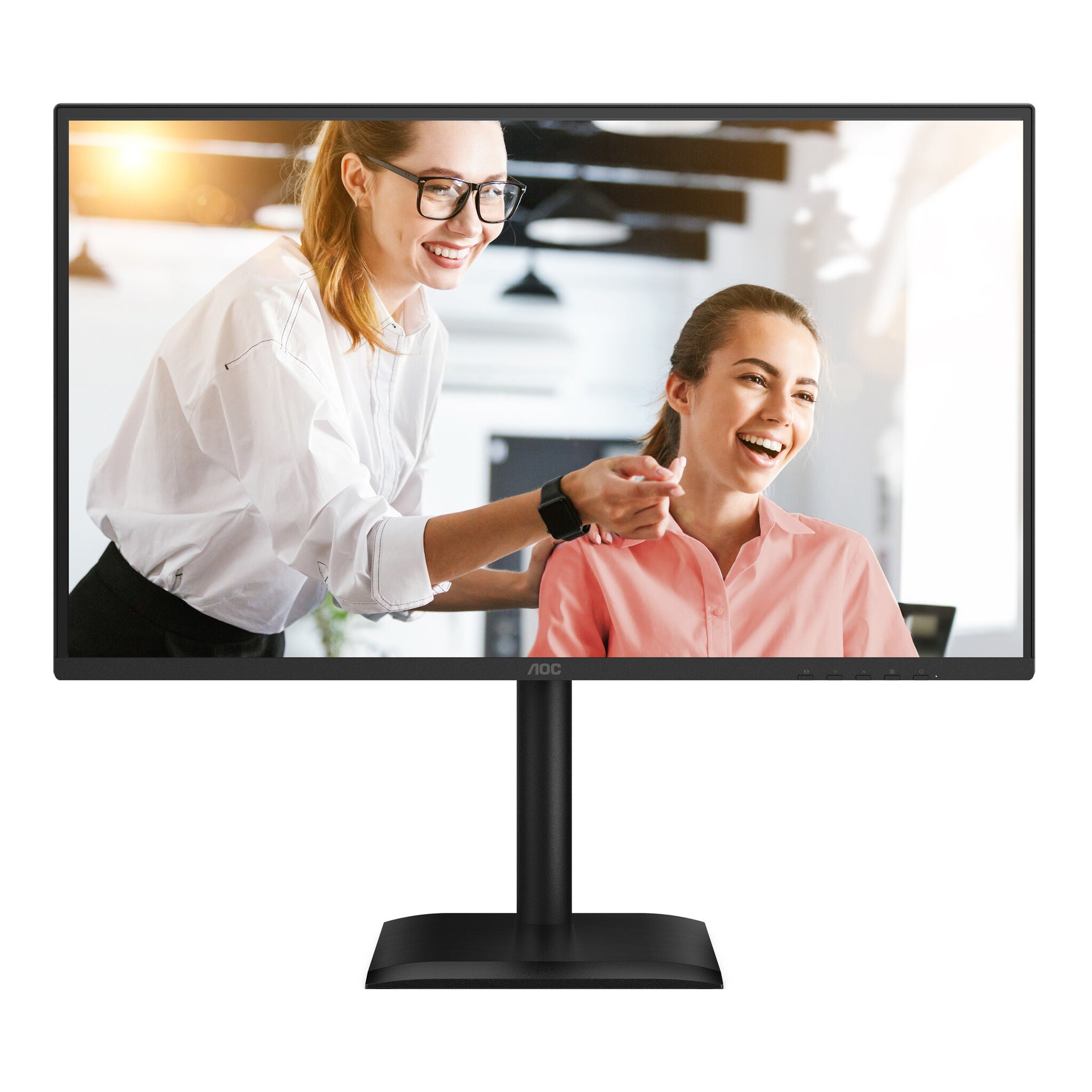 AOC E4 Q27E4CV computer monitor 68,6 cm (27") 2560 x 1440 Pixels Quad HD LED Zwart