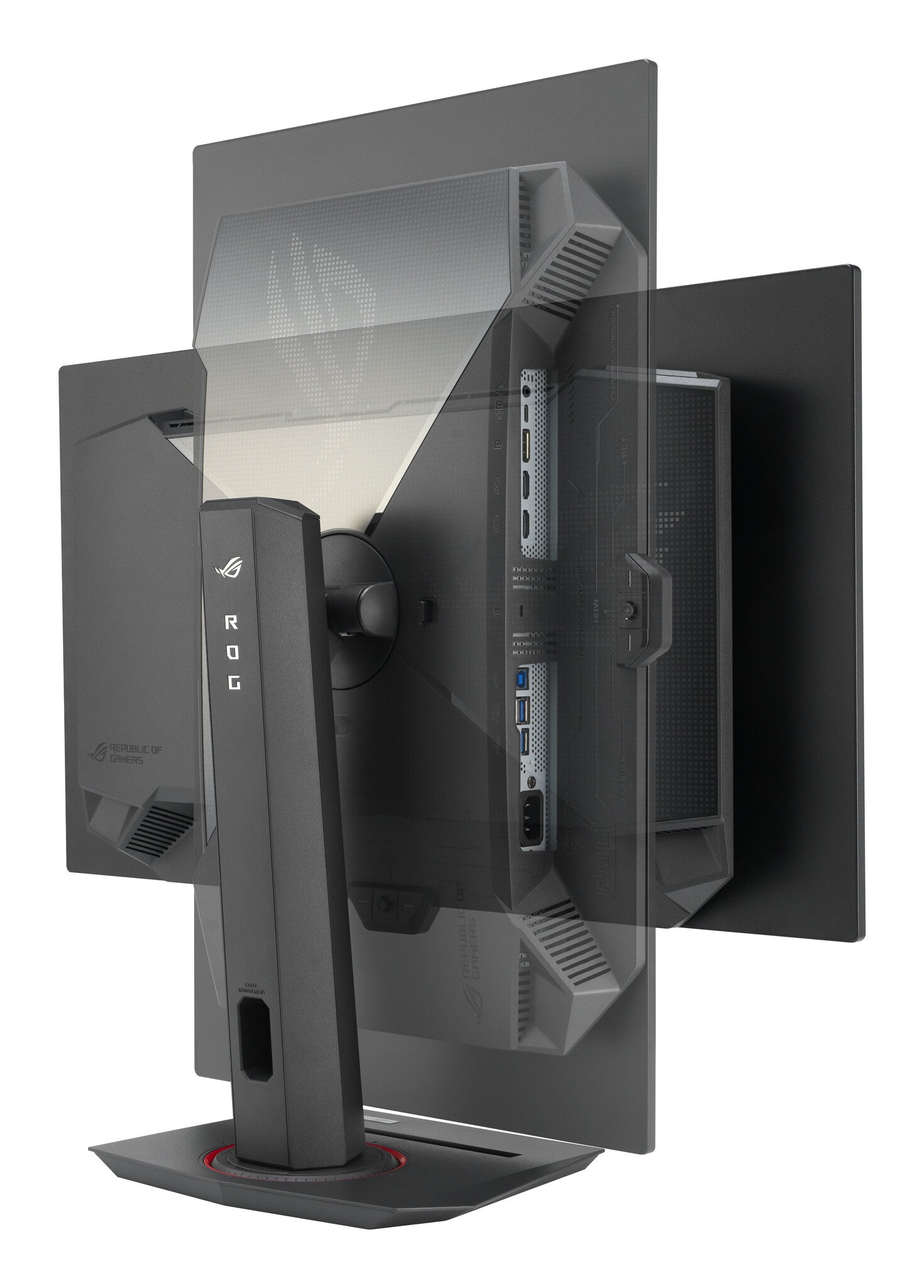 ASUS ROG Strix OLED XG27ACDNG computer monitor 67,3 cm (26.5") 2560 x 1440 Pixels Quad HD QD-OLED Zwart