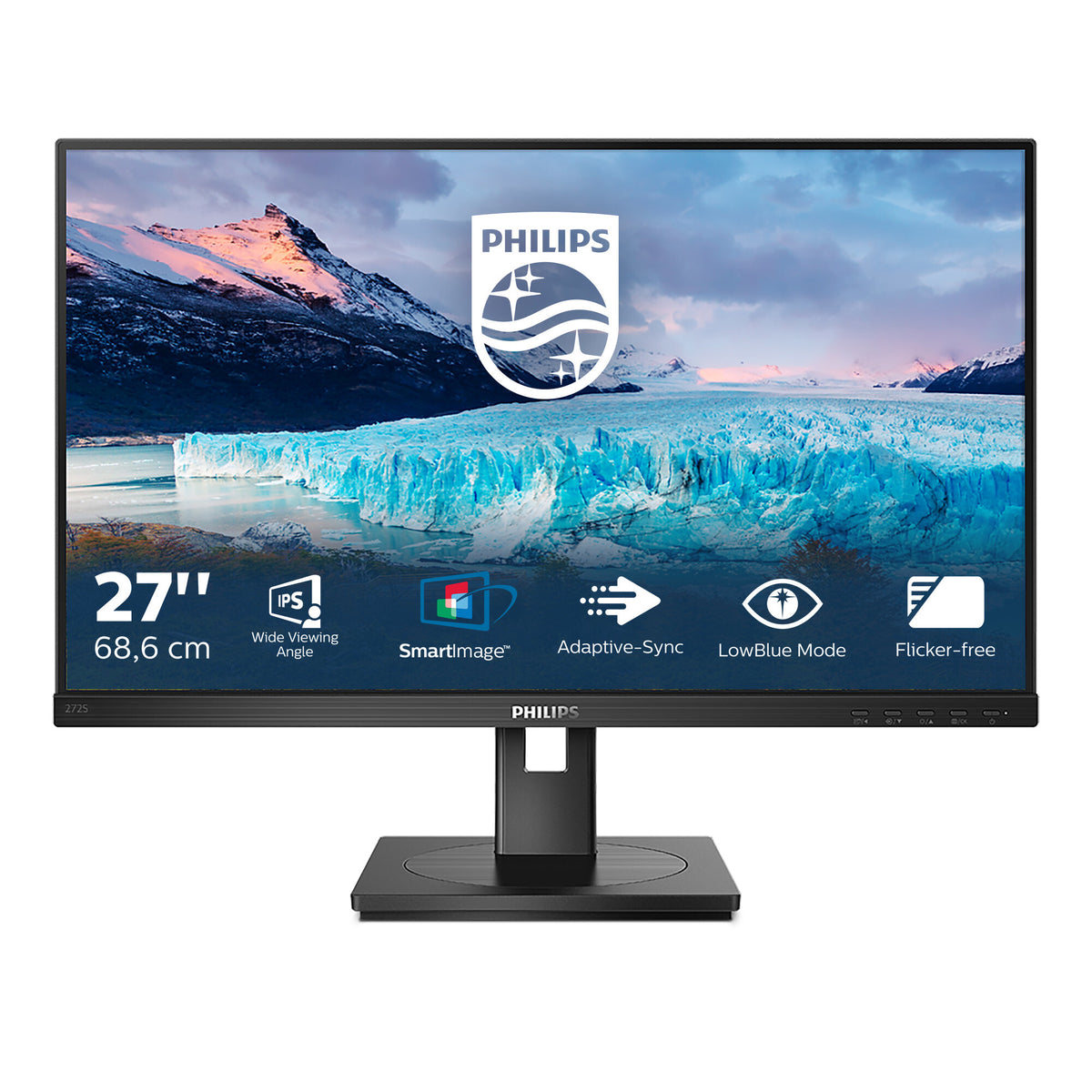 Philips S Line 272S1AE/00 computer monitor 68,6 cm (27") 1920 x 1080 Pixels Full HD LCD Zwart