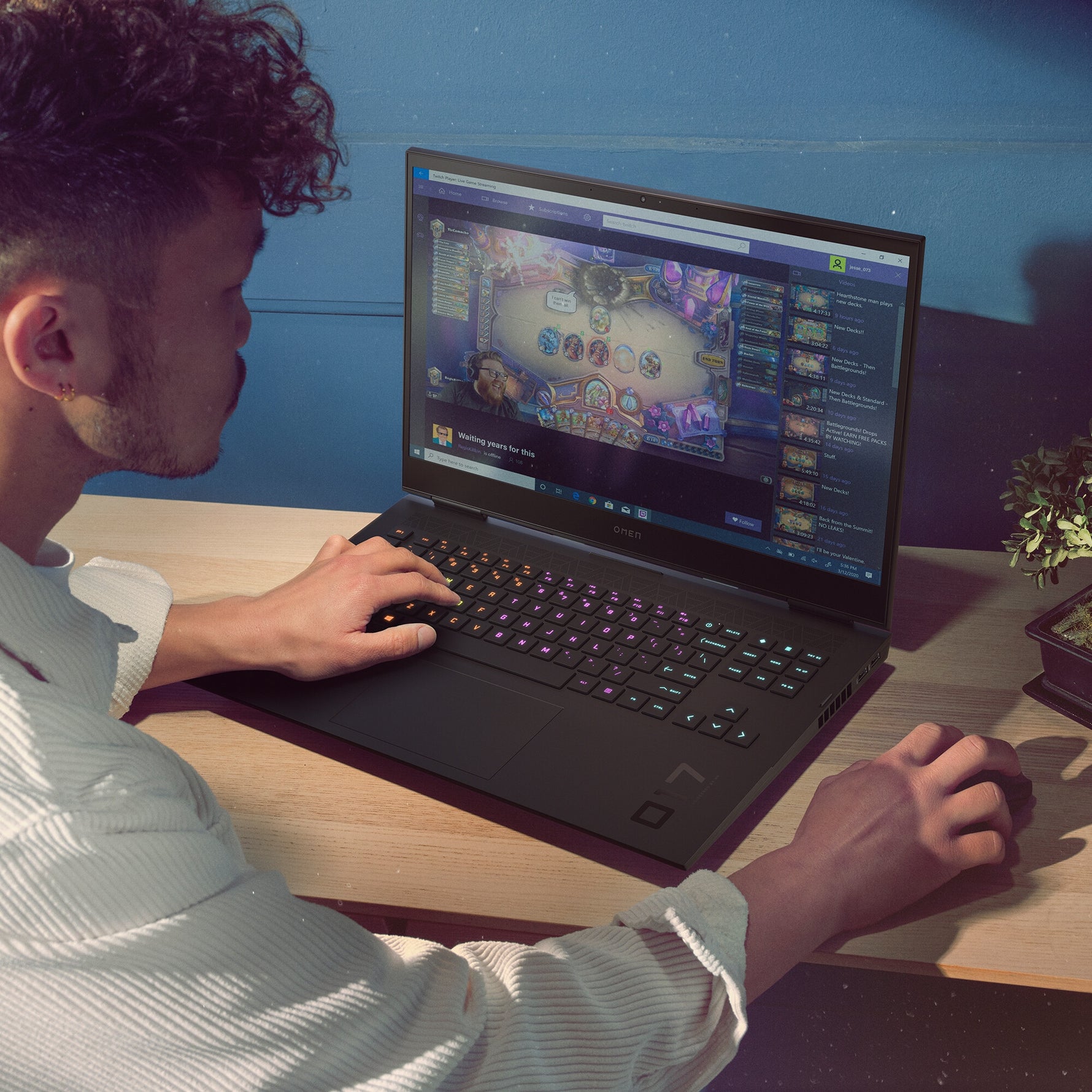 OMEN by HP 17-ck2390nd Intel® Core™ i9 i9-13900HX Laptop 43,9 cm (17.3