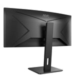 AOC P2 CU34P2A computer monitor 86,4 cm (34") 3440 x 1440 Pixels Quad HD LED Zwart
