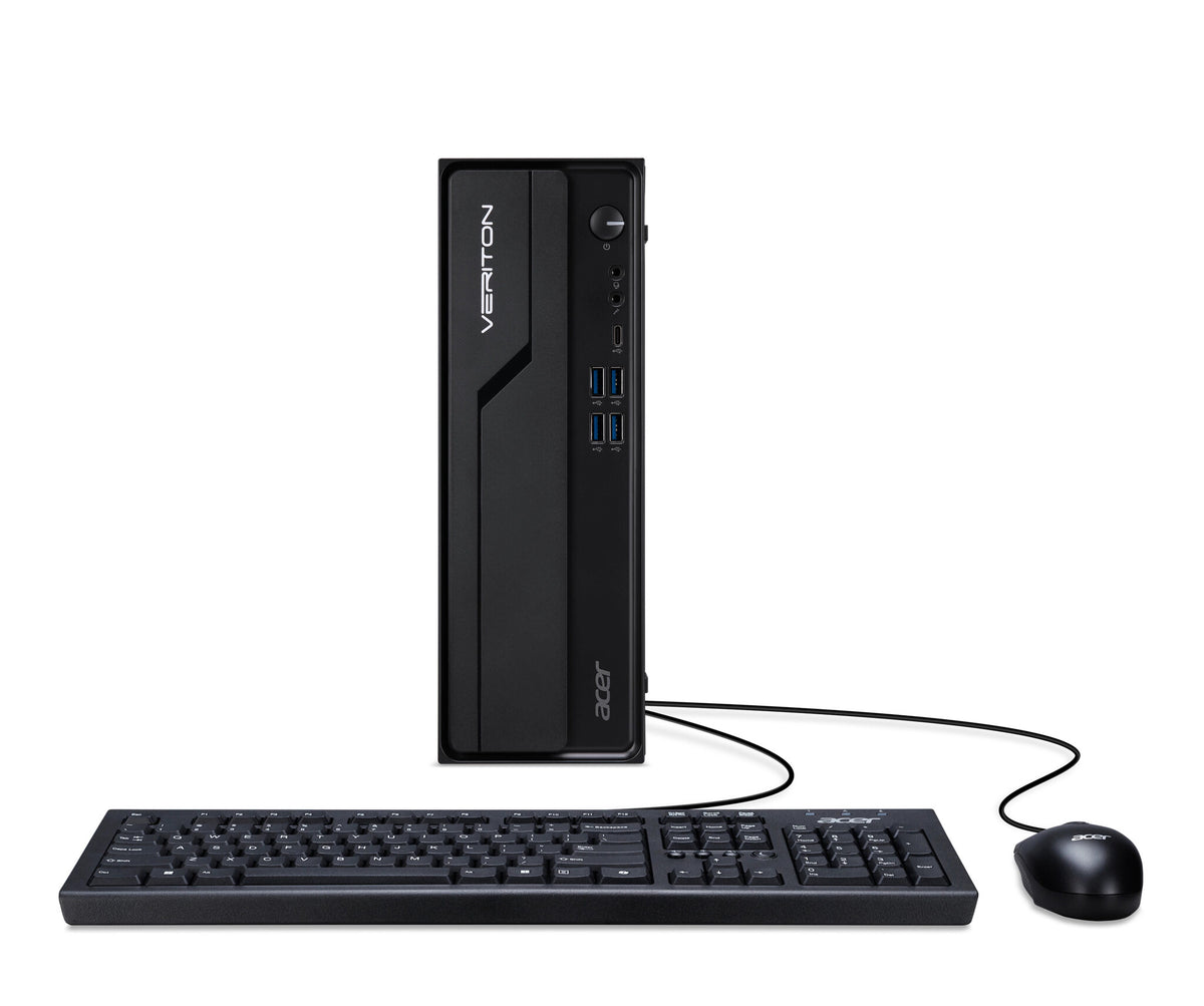 Acer Veriton X VX1720G Intel® Core™ i5 i5-14450HX 16 GB DDR4-SDRAM 512 GB SSD Windows 11 Pro SFF PC Zwart