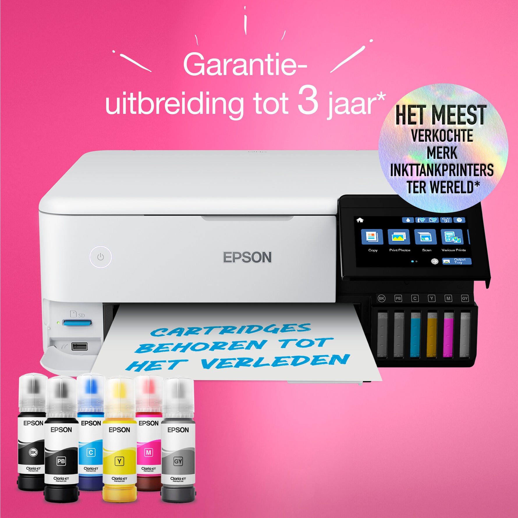 Epson EcoTank ET-8500 A4 Wi-Fi-fotoprinter met inkttank