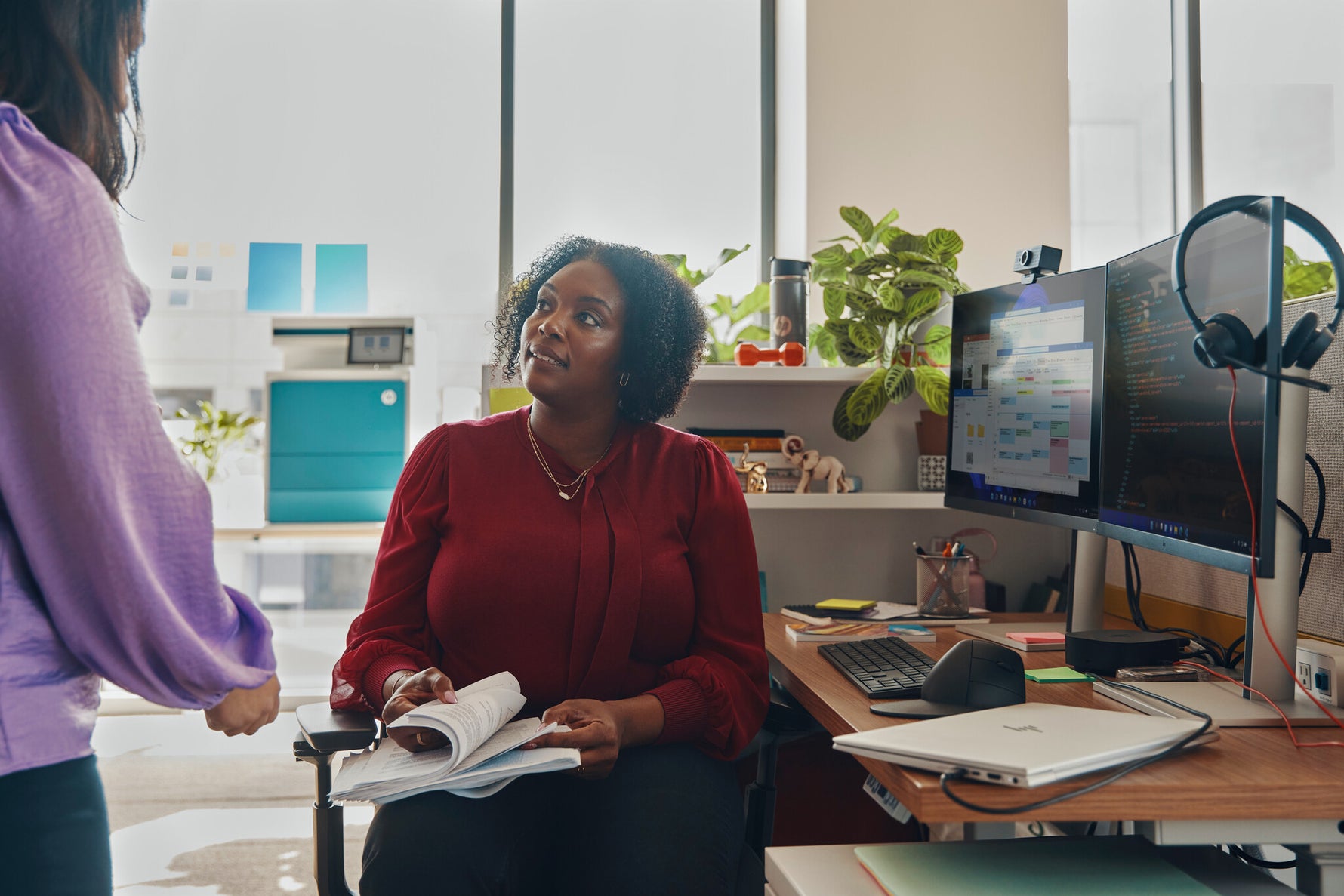 HP Poly Blackwire 3325 Stereo Microsoft Teams Certified USB-C Headset + 3,5 mm plug + USB-C/A adapter