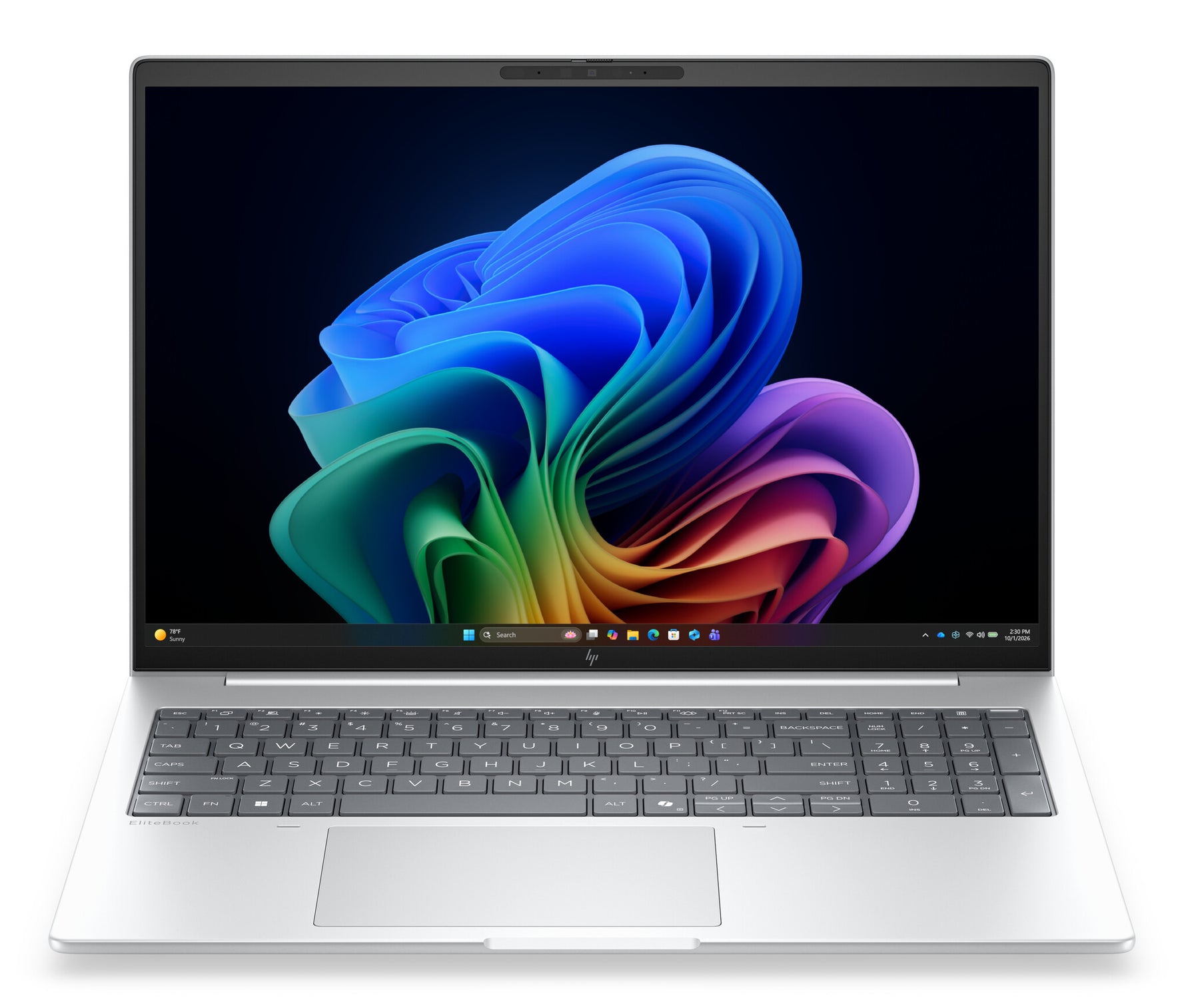 HP EliteBook 8 G2i 16 Next Gen AI PC Copilot+ PC Intel Core Ultra 5 325 Laptop 40,6 cm (16") WUXGA 16 GB DDR5-SDRAM 512 GB SSD Wi-Fi 7 (802.11be) Windows 11 Pro Zilver QWERTY