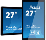 iiyama ProLite TF2738MSC-B2 computer monitor 68,6 cm (27") 1920 x 1080 Pixels Full HD LED Touchscreen Multi-gebruiker Zwart