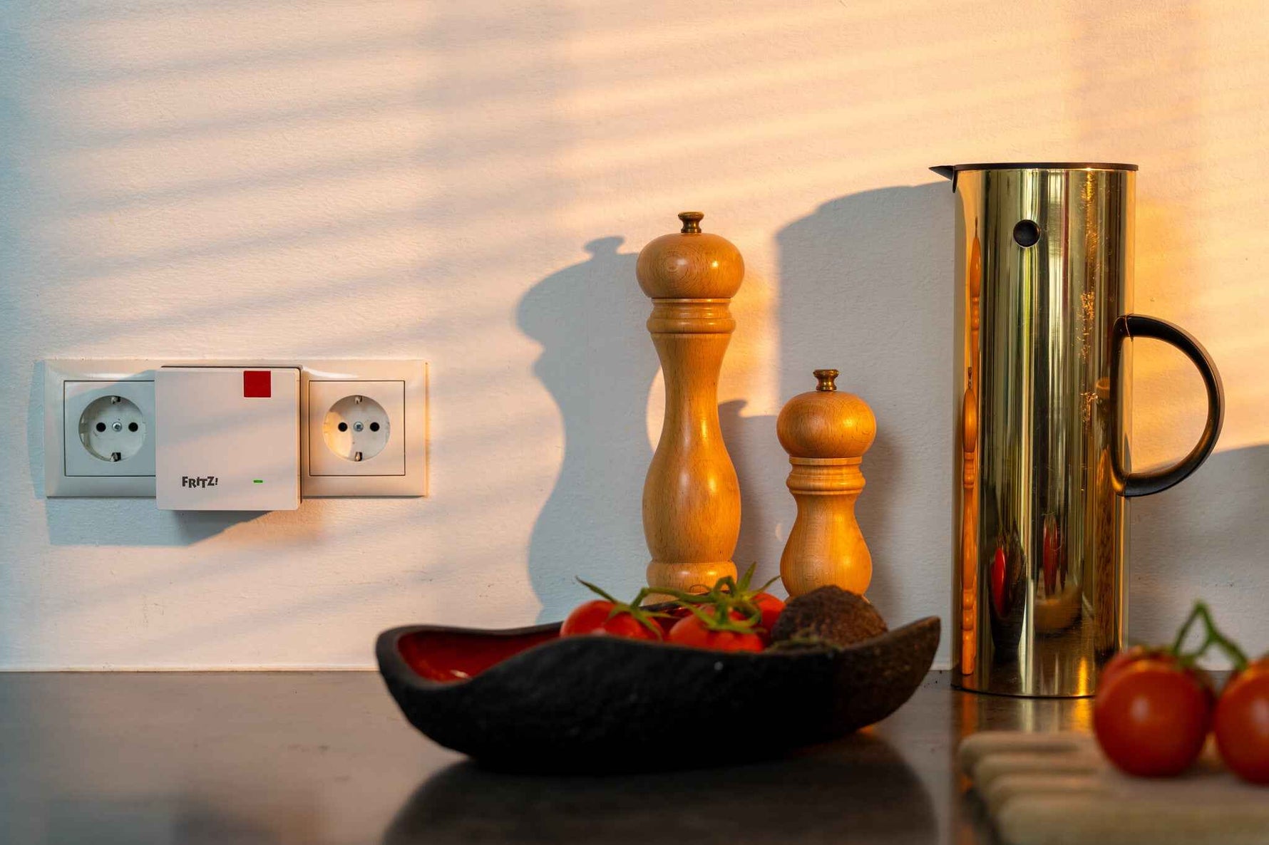 Mesh Set FRITZMESH SET 1600 3-PACK EDITION INTERNATIONAL Dual-band (2.4 GHz / 5 GHz) Wi-Fi 6 (802.11ax) Rood, Wit Intern