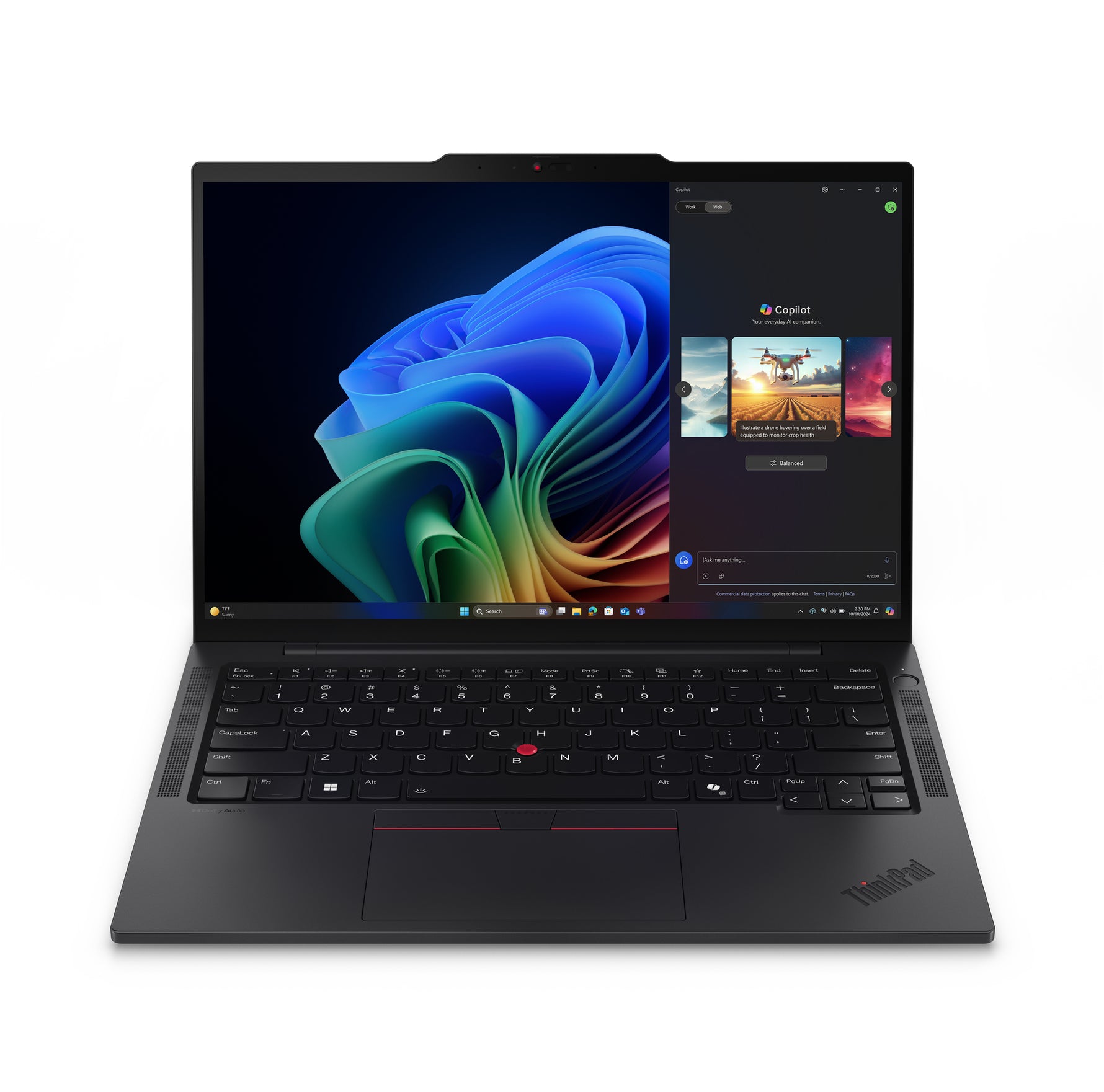 Lenovo ThinkPad T14s Gen 6 (AMD) Copilot+ PC AMD Ryzen AI 7 PRO 360 Laptop 35,6 cm (14") WUXGA 32 GB LPDDR5x-SDRAM 1 TB SSD Wi-Fi 7 (802.11be) Windows 11 Pro Belgisch Zwart