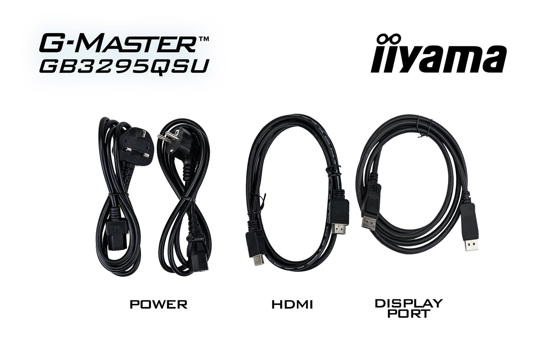 iiyama G-MASTER GB3295QSU-B1 computer monitor 80 cm (31.5") 2560 x 1440 Pixels Quad HD LED Zwart