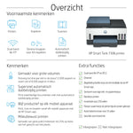 HP Smart Tank 7306 Draadloos All-in-One Kleur Printer, Dubbelzijdig printen; Kopieerapparaat, Scanner