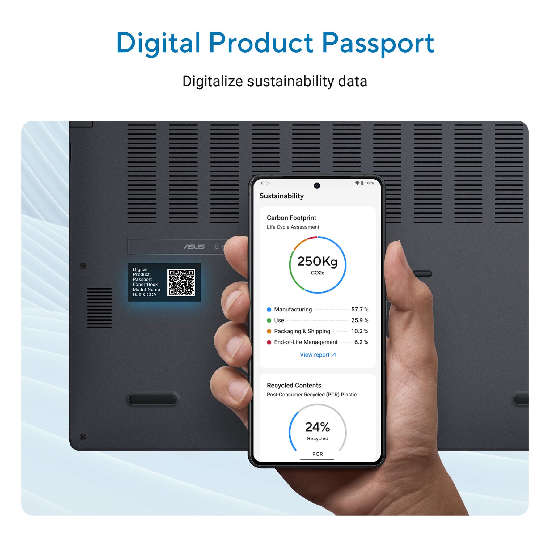 ASUS ExpertBook B5 B5605CCA-MB0015X Intel Core Ultra 7 255H Laptop 40,6 cm (16