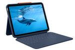 LOGITECH Rugged Combo 4 for iPad 10th gen - CLASSIC BLUE - (DE) - EMEA-914 - KB EDU BULK