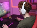 Trust GXT 415W Zirox Gaming Headset - Bedrade gaming koptelefoon – Opklapbare microfoon – 50 mm drivers – Wit