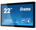 iiyama ProLite TF2234MC-B7AGB computer monitor 54,6 cm (21.5") 1920 x 1080 Pixels Full HD LED Touchscreen Multi-gebruiker Zwart
