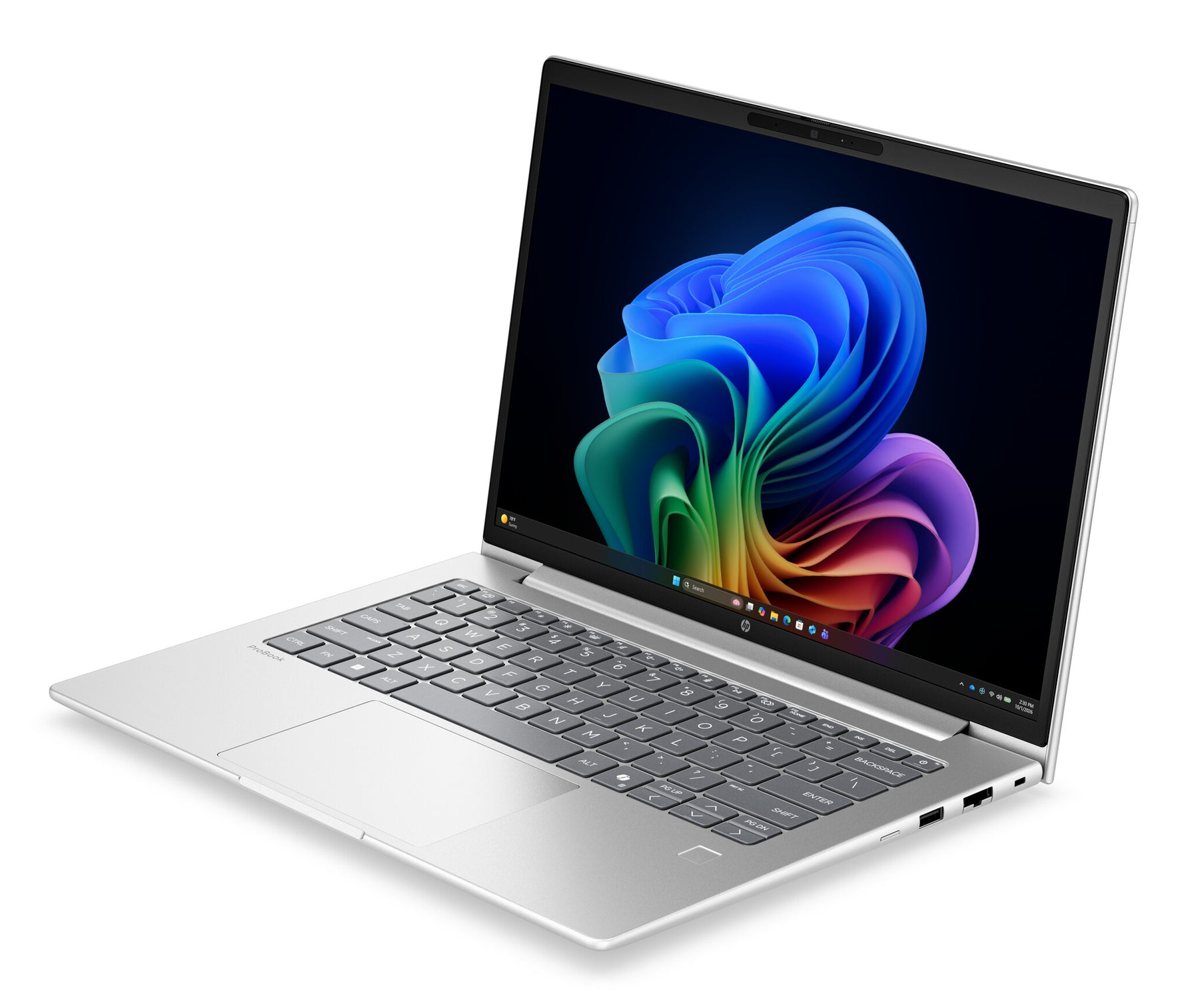 HP ProBook 4 G2i Next Gen AI Copilot+ PC Intel Core Ultra 5 325 Laptop 35,6 cm (14") WUXGA 16 GB DDR5-SDRAM 512 GB SSD Wi-Fi 7 (802.11be) Windows 11 Pro Zilver QWERTY