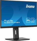 iiyama ProLite XUB2497HSN-B2 computer monitor 60,5 cm (23.8") 1920 x 1080 Pixels Full HD LED Zwart