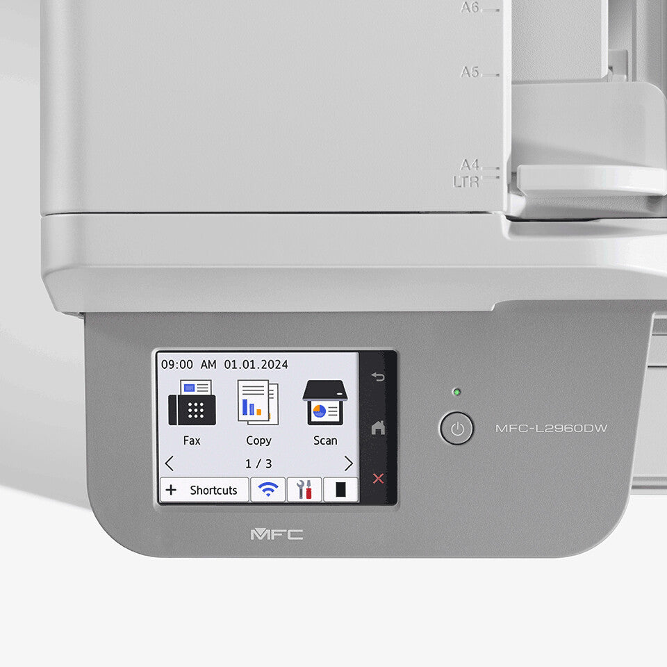 Brother MFC-L2960DW multifunctionele printer Laser A4 1200 x 1200 DPI 34 ppm Wifi