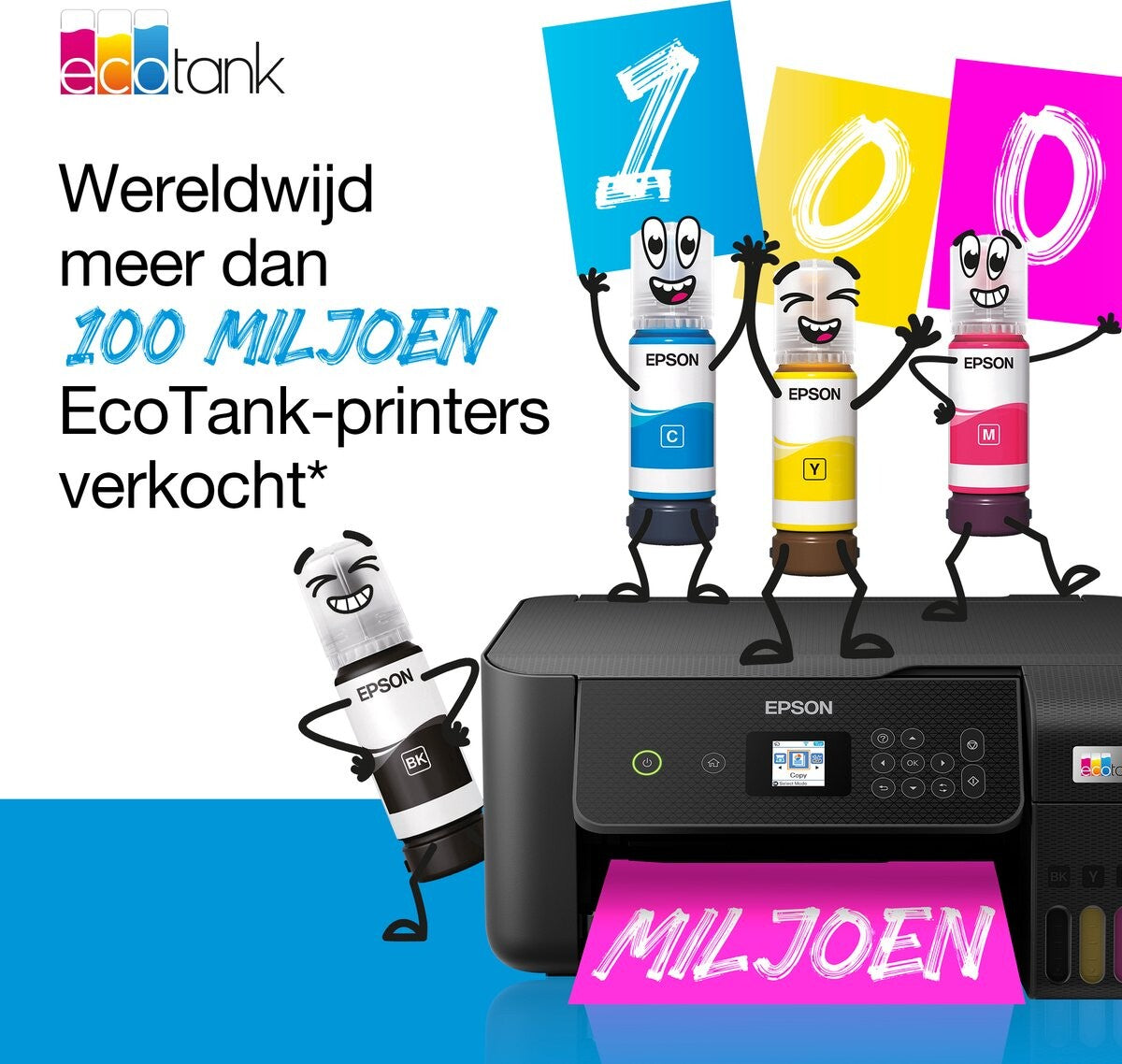 Epson EcoTank ET-5150 A4 multifunctionele Wi-Fi-printer met inkttank